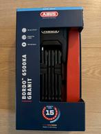 ABUS Bordo 6500 KA hangslot (ingebouwd alarm van 100 db), Ophalen of Verzenden, Alarm, Nieuw, Vouwslot