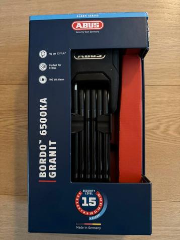 ABUS Bordo 6500 KA hangslot (ingebouwd alarm van 100 db) beschikbaar voor biedingen