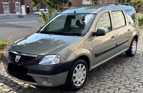 Dacia Logan MCV 1.4 MPI, Auto's, Dacia, Particulier, Logan MCV, ABS, Benzine, Monovolume, 5 deurs, Handgeschakeld, Groen, Beige
