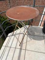 Metalen tuintafeltje, Tuin en Terras, Ophalen, Gebruikt