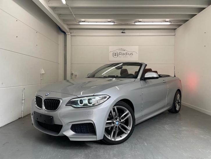 BMW - 218i Cabrio - Benzine - Automaat, Auto's, BMW, Bedrijf, Te koop, 2 Reeks, ABS, Airbags, Airconditioning, Bluetooth, Boordcomputer