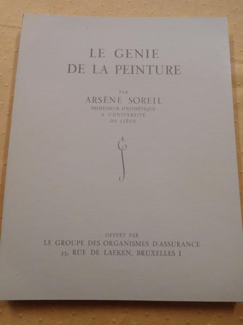 Livre - calendrier : Le génie de la peinture Arsène Soreil, Livres, Art & Culture | Arts plastiques, Neuf, Enlèvement ou Envoi
