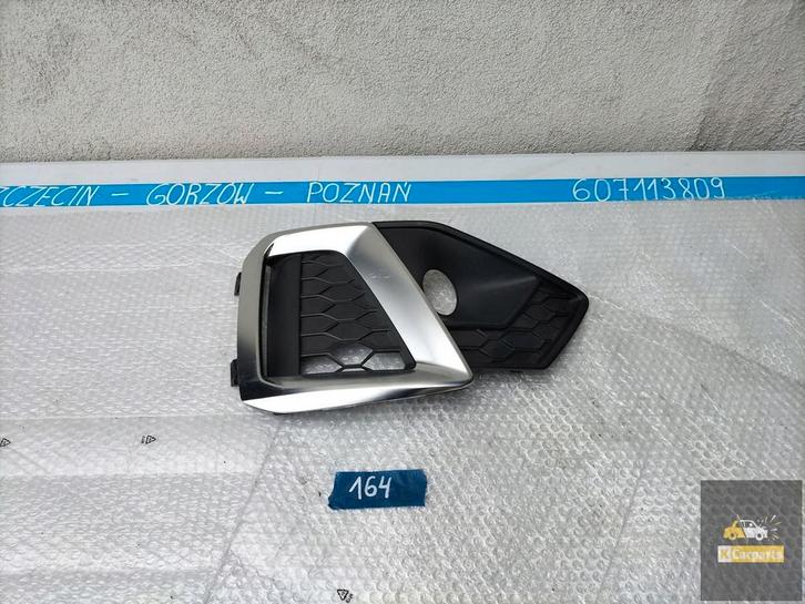 8W0807681AM AUDI A4 S4 B9 S-LINE BUMPERGRILLE, Auto-onderdelen, Carrosserie, Bumper, Audi, Gebruikt