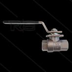 RVS316 Kogelkraan 3/8 inch Bi-Bi 100 Bar, Verzenden