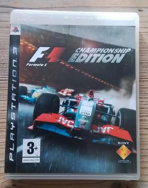 F1 Championship Edition - Playstation 3, Games en Spelcomputers, Games | Sony PlayStation 3, Zo goed als nieuw, Racen en Vliegen