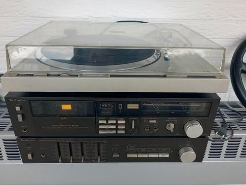 Pioneer pickup met Technics versterker en tapedeck, Audio, Tv en Foto, Stereoketens, Zo goed als nieuw, Pioneer, Ophalen