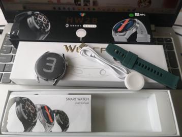 Smartwatch HW28 met NFC beschikbaar voor biedingen