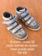 Kickers maat 35 - lederen binnen- en buitenkant, Kinderen en Baby's, Schoenen, Jongen, Gebruikt, Ophalen of Verzenden