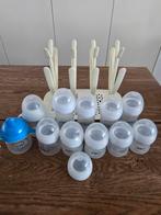 Philips Avent flessen + droogrek, Ophalen, Gebruikt