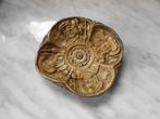 plat ancien en métal plaqué au feu, Antiquités & Art, Antiquités | Bronze & Cuivre, Enlèvement