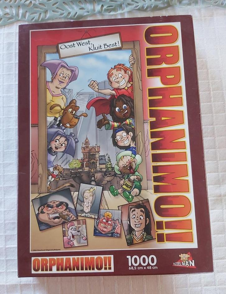 Strippuzzel:  Orphanimo : 1000 stukjes, Hobby & Loisirs créatifs, Sport cérébral & Puzzles, Comme neuf, Puzzle, 500 à 1500 pièces