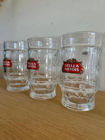 Stella artois - 6 halve liter glazen