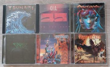 Metal + Hard Rock CD Pakket (15 cd's + 5 gratis cd's) beschikbaar voor biedingen