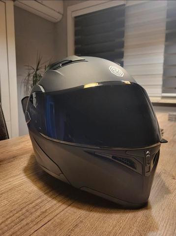 Systeemhelm mat zwart, Enlèvement, Comme neuf, Medium