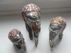 3 olifantjes, Ophalen, Zo goed als nieuw, Wild dier, Beeldje of Figuurtje