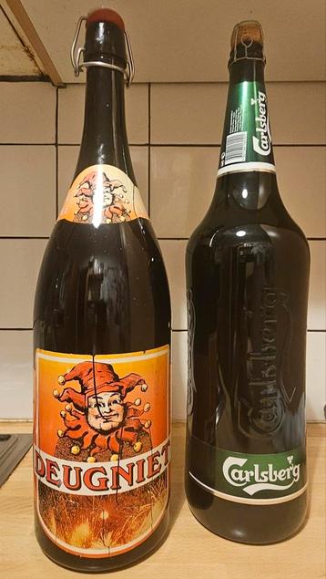 3L flessen van Carlsberg en Deugniet  beschikbaar voor biedingen