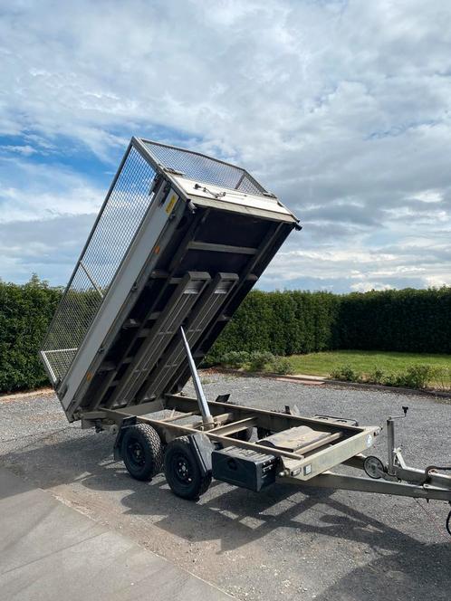 Hapert driezijdige kipper, Auto diversen, Aanhangers en Bagagewagens, Zo goed als nieuw, Ophalen