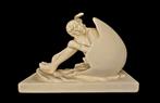 Longwy L & V CERAM - Sculpture, Eclosion - 20 cm - Céramique, Antiquités & Art, Antiquités | Céramique & Poterie, Enlèvement ou Envoi