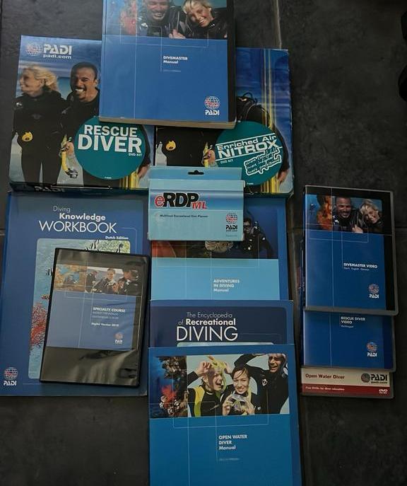 Nederlandstalige boeken PADI, Watersport en Boten, Duiken, Ophalen