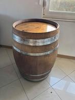 Table basse unique en demi-tonneau et son tonneau-bar, Rond, Enlèvement, 50 à 100 cm, Art déco