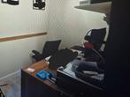 Bureau + kast prima staat, Ophalen, Zo goed als nieuw, Bureau