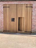 garagepoort, schuurpoort, Ophalen of Verzenden, Nieuw, Hout