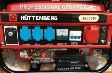 Huttenberg Benzine Generator H8500W beschikbaar voor biedingen