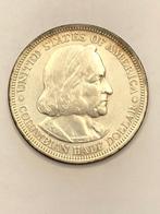 Munt zilver USA half dollar jaartal 1893 mooi, Ophalen of Verzenden, Noord-Amerika, Losse munt, Zilver