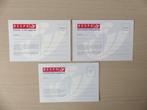 3 briefkaarten RESPO NL - FR - D - Om te winnen moet je post, Ophalen of Verzenden