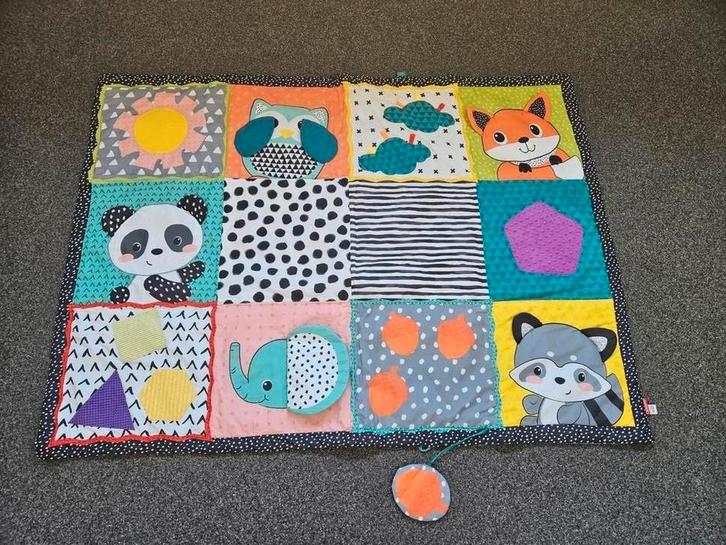 Giant Sensory Discovery Mat XXXL- Infantino in beschermtas, Kinderen en Baby's, Speelgoed | Speelkleden, Zo goed als nieuw, Ophalen