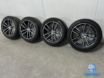 6-7mm! Originele BMW 5 serie G30 G31 Style 662M 18 inch antr beschikbaar voor biedingen