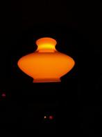 Orange vintage lamp, Huis en Inrichting, Space Age, Ophalen of Verzenden, Minder dan 50 cm, Glas