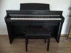 Kawai CA-58SB piano + Beethovenbank, Ophalen, Zo goed als nieuw, Zwart, Piano