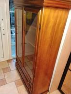 Armoire vitrine, 25 à 50 cm, Cerisier, 100 à 150 cm, Avec tablette(s)