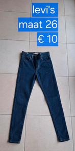 Levi's maat 26 - amper gedragen, Enlèvement ou Envoi, Bleu, Levis, Comme neuf