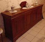 Table salle à manger merisier + 6 chaises + dressoir + vitri, Maison & Meubles, Enlèvement, Comme neuf, Merisier, 6 à 8 chaises