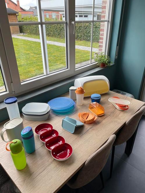 Tupperware - koken, bewaren, hapjes, Huis en Inrichting, Keuken | Tupperware, Gebruikt, Schaal, Oranje, Ophalen