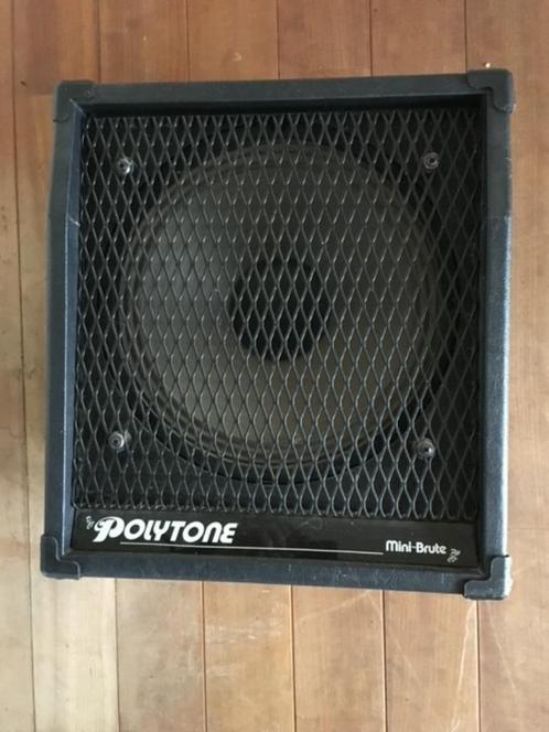 Polytone Mini Brute 110W 12"" speaker, Muziek en Instrumenten, Versterkers | Bas en Gitaar, Zo goed als nieuw, Gitaar, 100 watt of meer