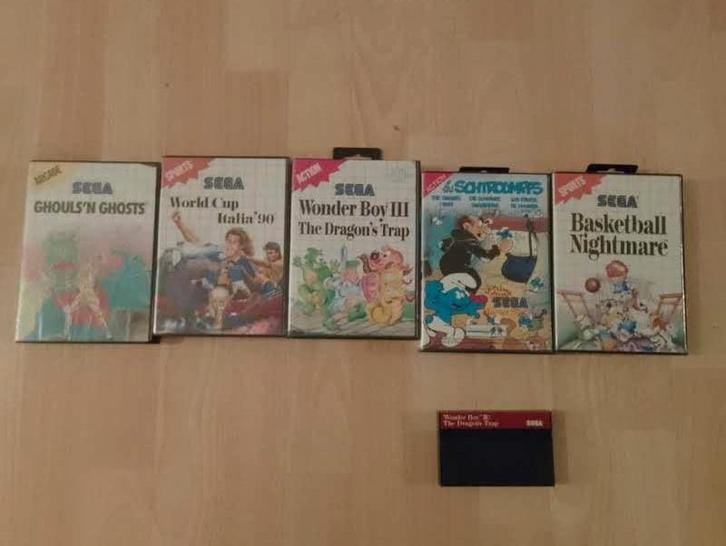 Sega master system spellen games lot, Games en Spelcomputers, Games | Sega, Gebruikt, Master System, Ophalen of Verzenden
