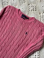 Ralph Lauren Kabel trui knit - lichtroze - XS, Kleding | Dames, Ophalen of Verzenden, Zo goed als nieuw, Ralph Lauren, Roze