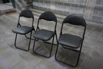 Stoelen - 3 st, Ophalen, Zwart