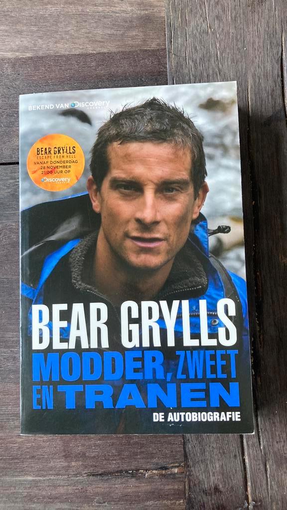 Bear Grylls - Modder, zweet en tranen. De autobiografie, Boeken, Overige Boeken, Ophalen of Verzenden