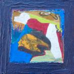 MOCU VALLES / ABSTRACTIE / PLAASTER + COLLAGE DOEK / 50x50cm, Enlèvement ou Envoi