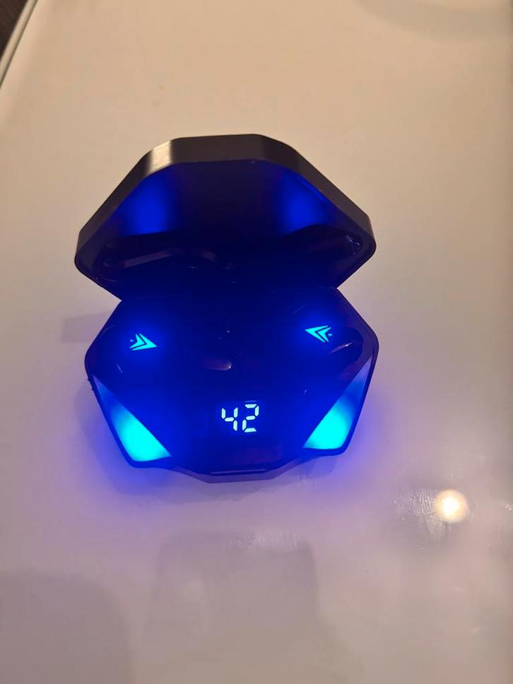 Draadloze gaming oortjes, Musique & Instruments, Lumières & Lasers, Comme neuf, Enlèvement