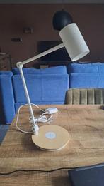 Bureaulamp met draadloos opladen, Huis en Inrichting, Lampen | Tafellampen, Ophalen, Kunststof, Zo goed als nieuw, Modern