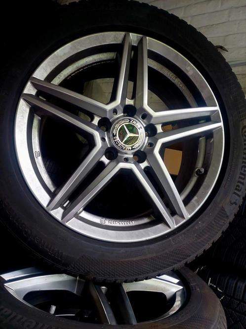 Mercedes C-klasse W205/S205 225 50 17 wintervelgen, Auto-onderdelen, Banden en Velgen, Band(en), Ophalen