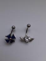Navel piercings, Handtassen en Accessoires, Piercings, Verzenden, Zo goed als nieuw, Navelpiercing