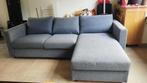 3 zit zetel met chaise longue Vimle, Huis en Inrichting, Hout, 250 tot 300 cm, Grijs, Driepersoons