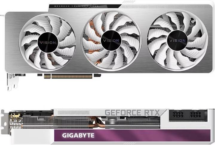 AI LLM 3090 Nvidia Gigabyte Vision OC White, Computers en Software, Videokaarten, Zo goed als nieuw, Nvidia, PCI-Express 4.0, HDMI