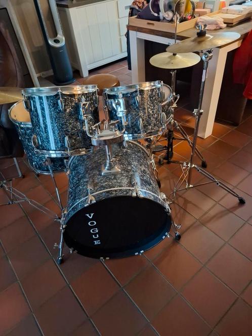 Compleet adams vogue drumstel in zeer goede staat, Muziek en Instrumenten, Instrumenten | Toebehoren, Zo goed als nieuw, Ophalen